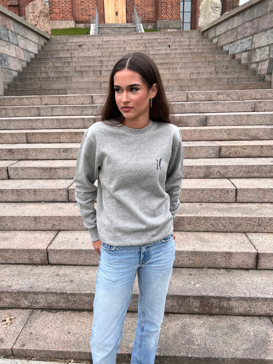 Sweatshirt Crewneck 280 - Grå