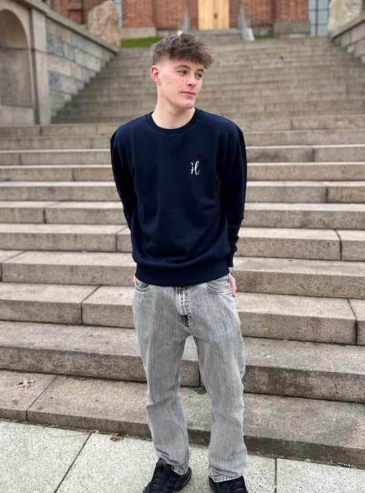 Sweatshirt Crewneck 280 - Navy blue